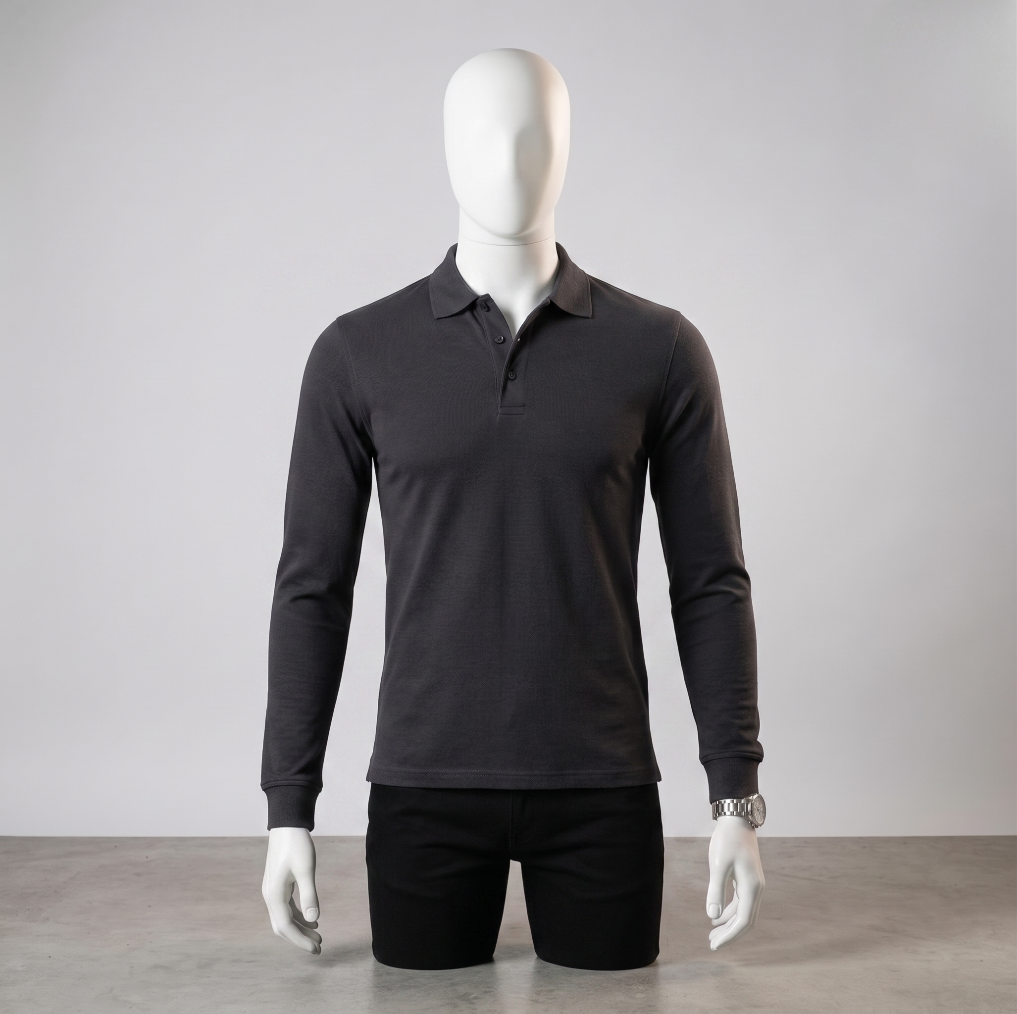 Polo Yaka Sweat 3 İplik — görsel 1
