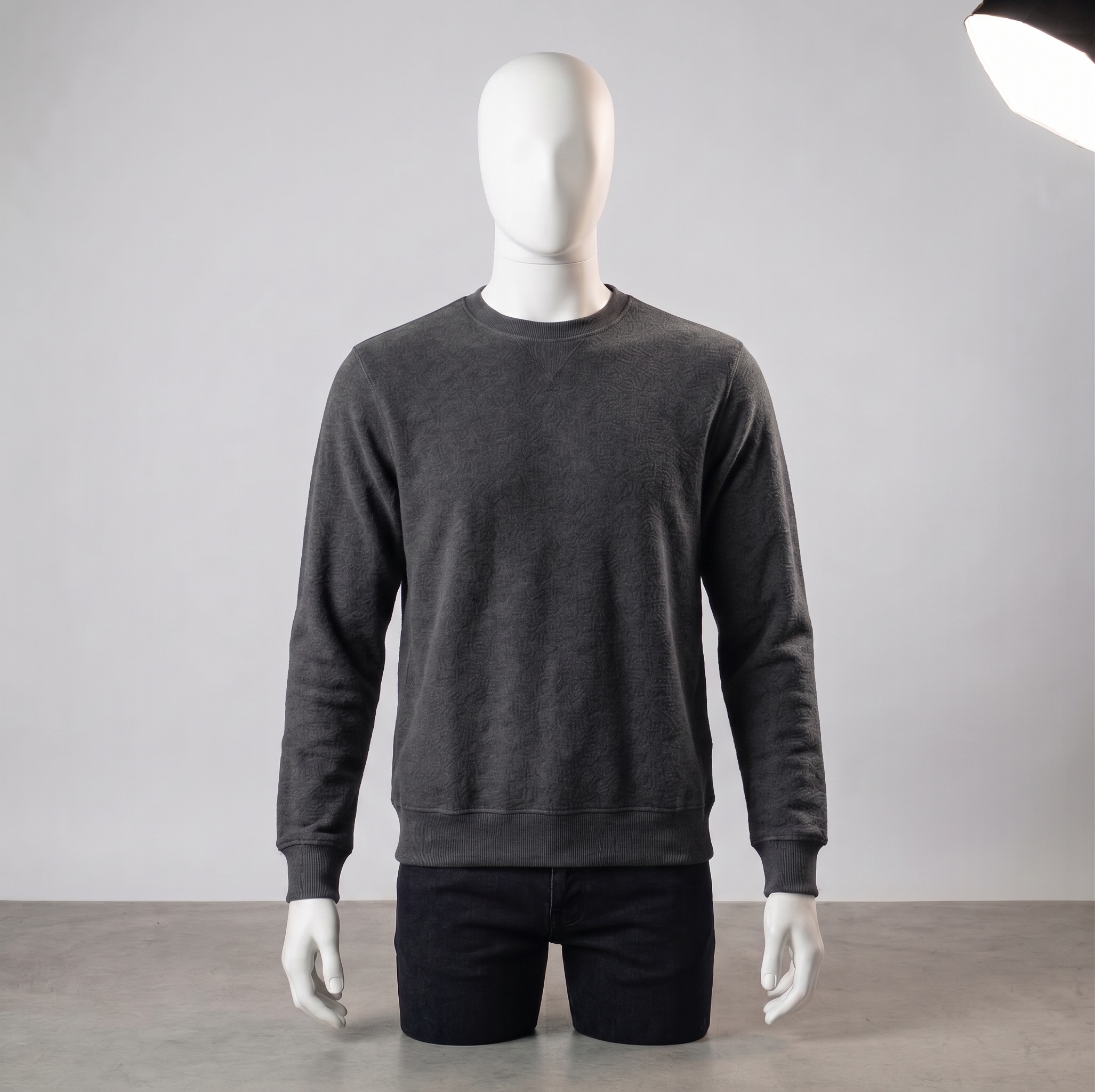 Sıfır Yaka Sweatshirt (2 İplik) — Üst Giyim